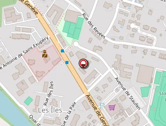 Carte de Cofigest à Bonneville