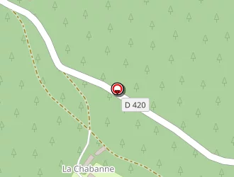 Carte de La Chabanne à Châtel-montagne