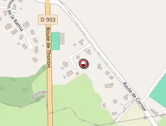 Carte de Stade De Football à Amancy