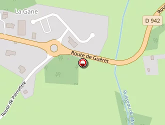 Carte de Motocross à Ahun