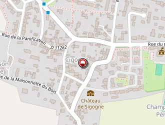 Carte de E.j.b. à Thou (le)