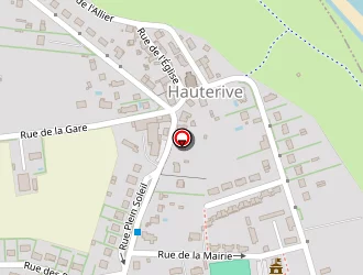 Carte de Vse à Hauterive