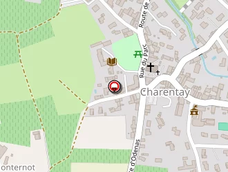 Carte de Chateau De Monternot à Charentay