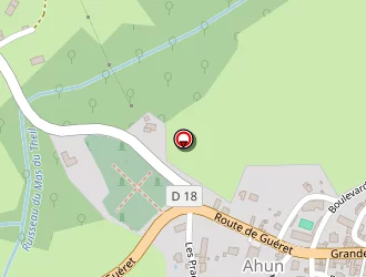 Carte de Ecole Maternelle à Ahun