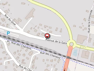 Carte de Lacroix Poncet à Marignier