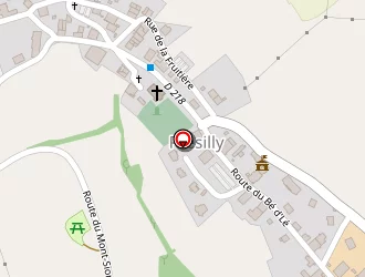 Carte de Filippi à Présilly