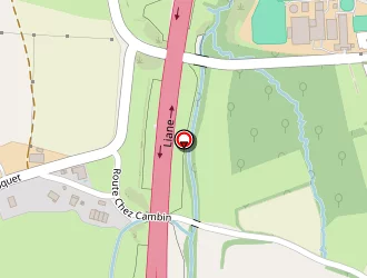 Carte de Chanoir à Présilly