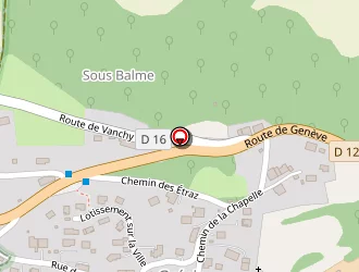 Carte de Terrain De Jeux à Léaz