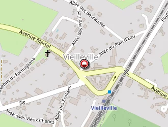 Carte de Cascalhado à Mourioux-vieilleville