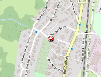 Carte de Piste De Moto Cross à Bellegarde-sur-valserine