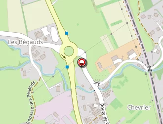 Carte de Vachoux à Pers-jussy