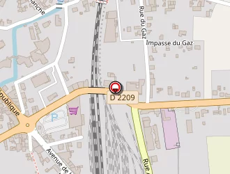 Carte de Gare Sncf Gannat à Gannat