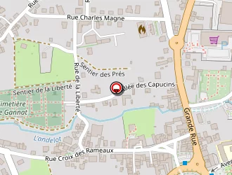 Carte de Institution Sainte Procule à Gannat