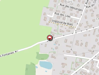 Carte de Plattard à Guéreins