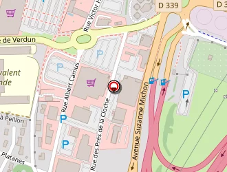 Carte de Cer La Croisée à Belleville