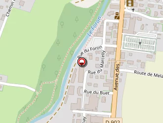 Carte de Pôle Médico Social à Taninges