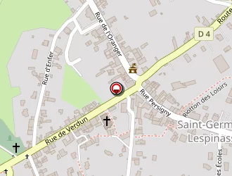 Carte de Fradin Thierry à Saint-germain-lespinasse