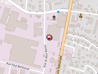 Carte de Abram Michel à Belleville