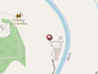 Carte de Hôtel De Cornillon à Mably