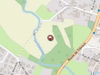 Carte de La Poste à Guéreins