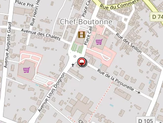 Carte de Bricodom à Chef-boutonne