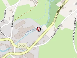 Carte de La Poste à Cours-la-ville