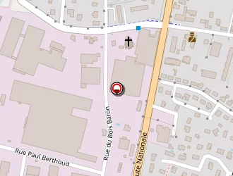 Carte de Atria Resines à Belleville