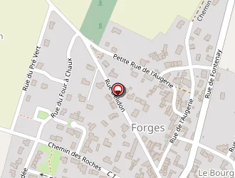 Carte de La Poste à Forges