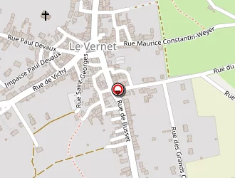 Carte de Jardin Denis à Vernet (le)