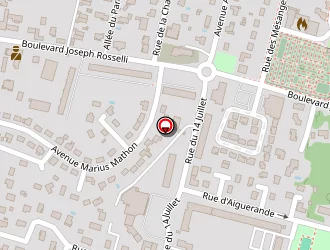 Carte de Opac Du Rhône à Belleville