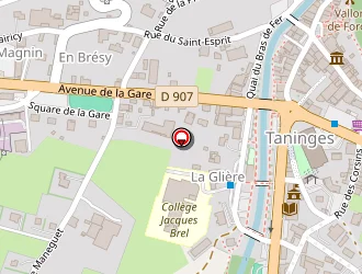 Carte de Collège Jacques Brel à Taninges