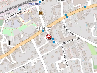 Carte de Santos Rubio à Valleiry