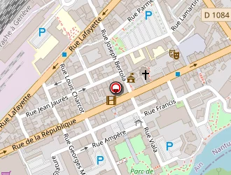 Carte de La Poste à Bellegarde-sur-valserine