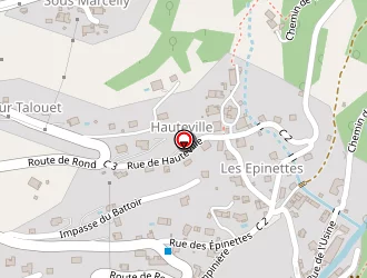 Carte de Skate Park à Taninges