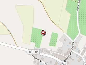 Carte de Circuit De Randonnee Pedestre à Chevrier