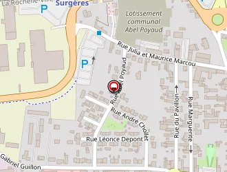 Carte de Terralacta à Surgères