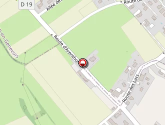 Carte de Chevilly Transports à Arenthon