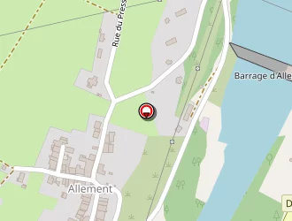 Carte de Suez Eau France à Poncin