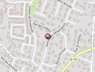 Carte de Etape Beaujolaise à Belleville