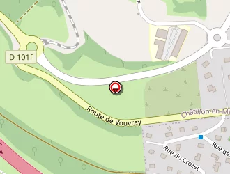 Carte de La Chaumière à Châtillon-en-michaille