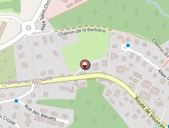 Carte de Chevallier à Bellegarde-sur-valserine