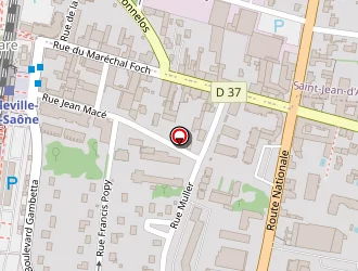 Carte de Bernisson Agencement à Belleville