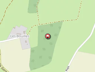 Carte de Le Castel à Chouvigny