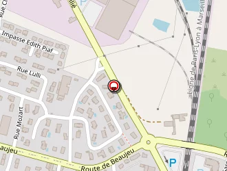 Carte de Bouchet Charpente à Belleville