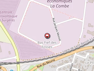 Carte de Centre De Secours à Surgères