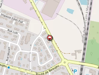 Carte de Buffet De La Gare à Belleville