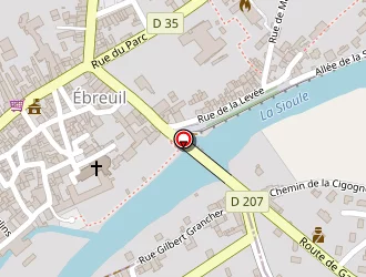 Carte de Pommier Bertille à Ébreuil