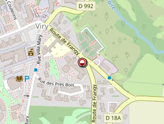 Carte de Atelier De Pierre à Viry