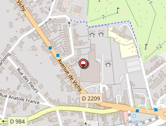 Carte de Afideco à Bellerive-sur-allier