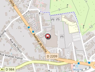 Carte de Rey André à Bellerive-sur-allier